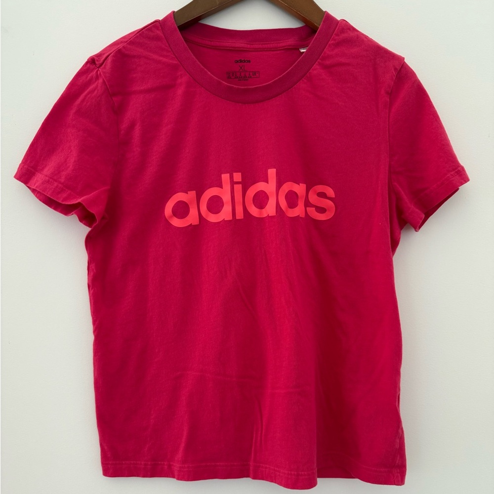 Adidas T-Shirt Women Top Tee Size XL